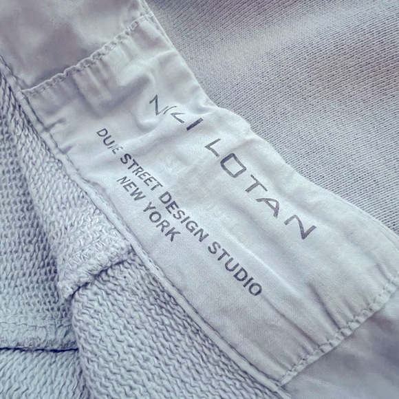 NILI LOTAN KIKI CROPPED SWEATPANTS LIGHT Cloudy Grey - Picture 8 of 16